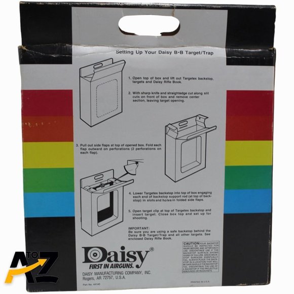 VINTAGE Daisy BB TARGET TRAP TARGETS Rifle Boom - Targetex #44140 - Picture 5 of 11